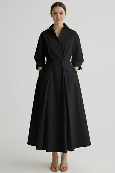 Formal Dress for Women - Elegant Flowing Maxi Design for Cocktail and Evening Events