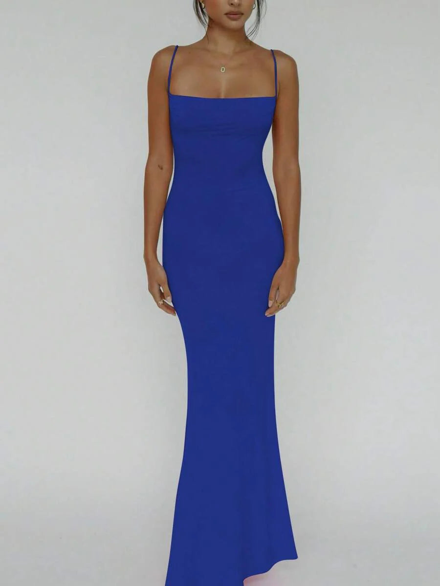 VERDÉ - Maxi Bodycon Slip Dress