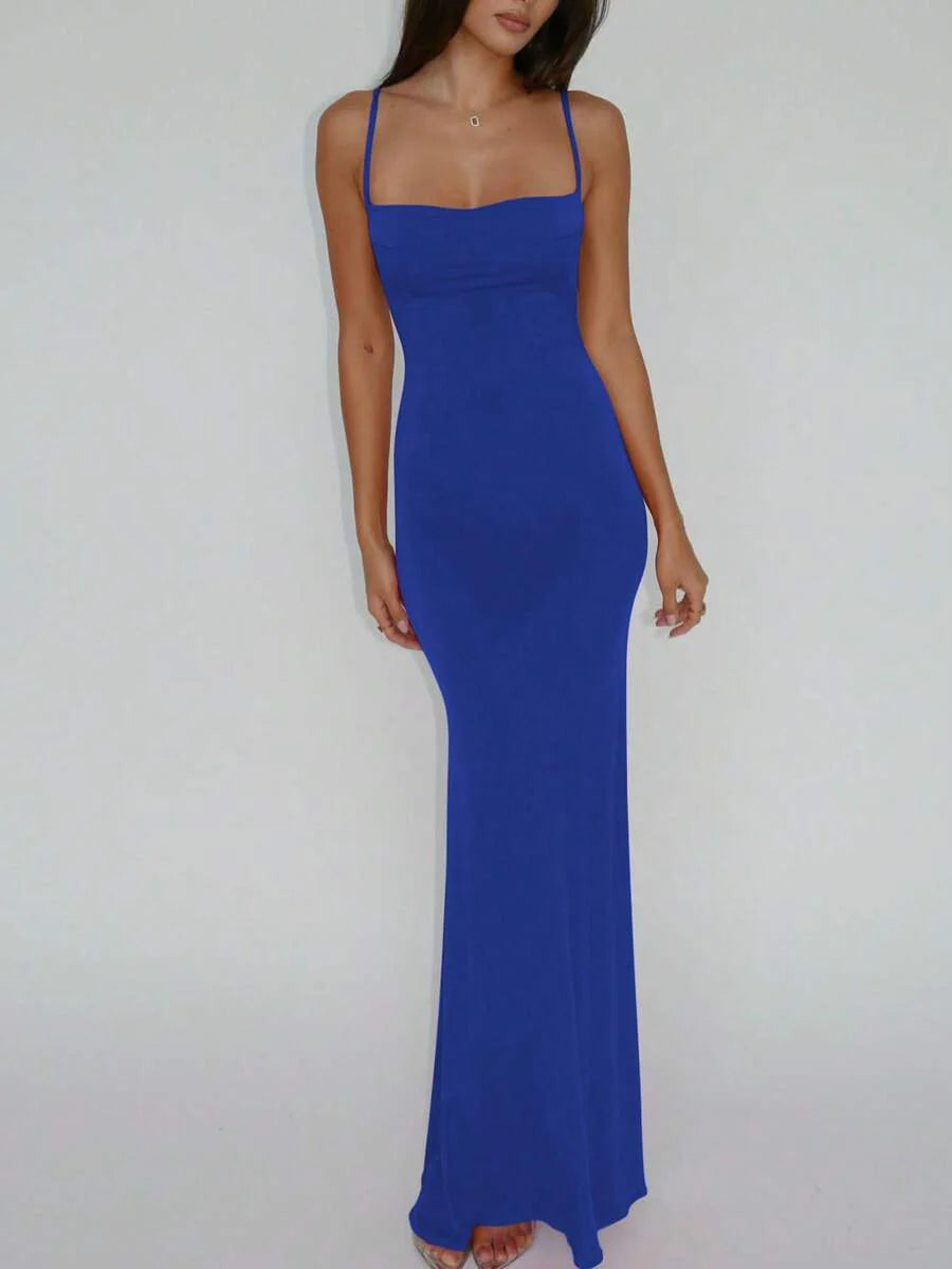 VERDÉ - Maxi Bodycon Slip Dress