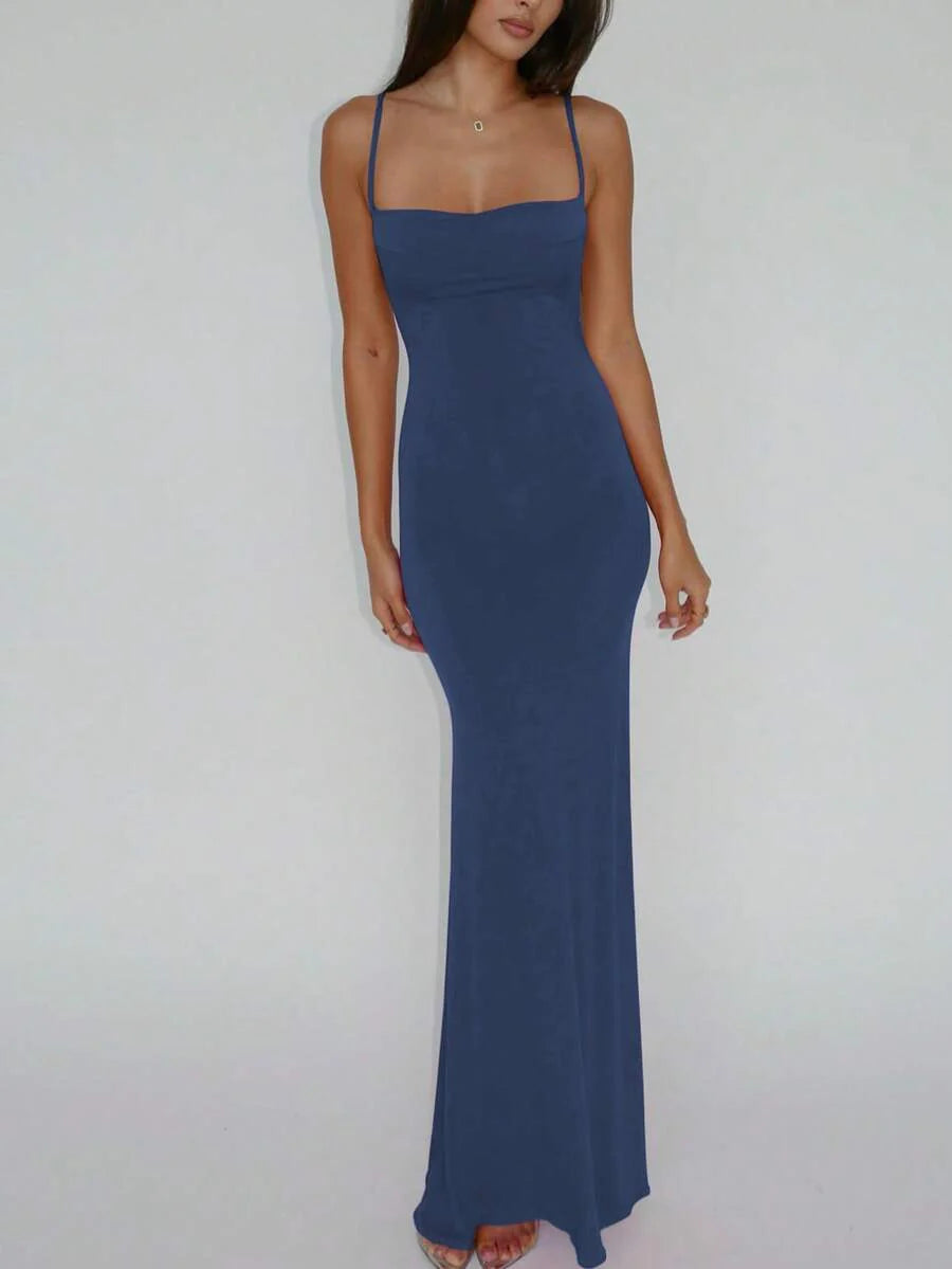 VERDÉ - Maxi Bodycon Slip Dress