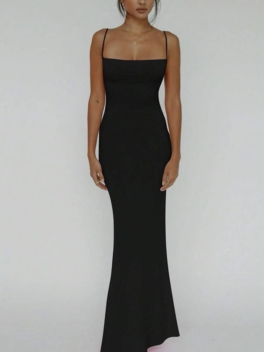 VERDÉ - Maxi Bodycon Slip Dress