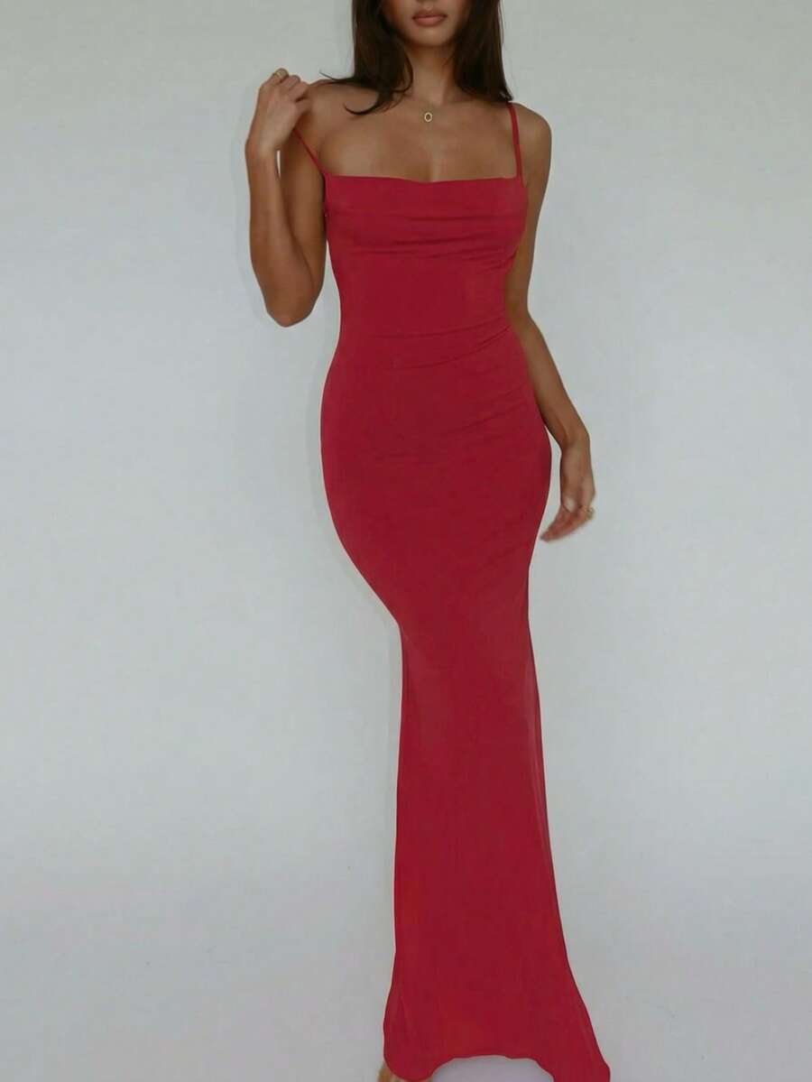 VERDÉ - Maxi Bodycon Slip Dress