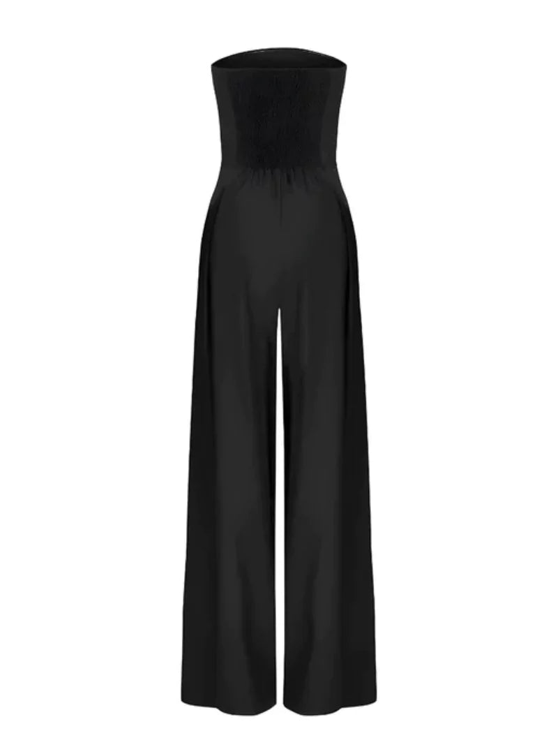 Elegant Jumpsuit for Women with Wide Leg and Tailored Cut – Perfect for Summer Events