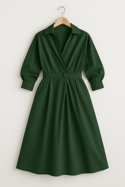 Formal Dress for Women - Elegant Flowing Maxi Design for Cocktail and Evening Events