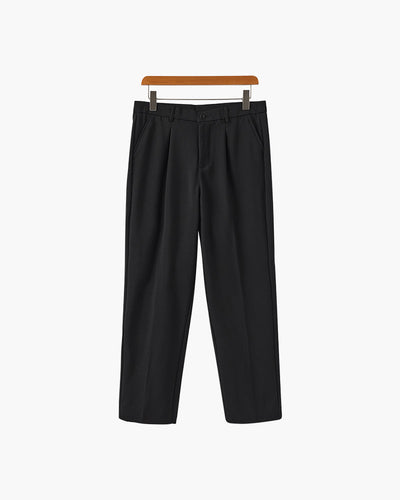 High-Waist Wide Leg Pants for Men – Elegant Modern Style for Versatile Occasions