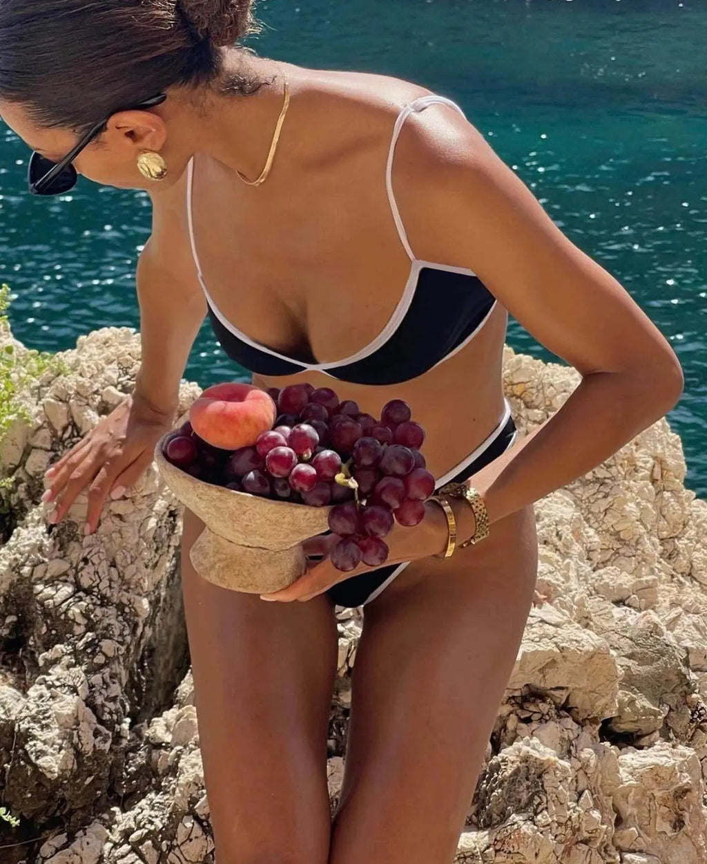 Two-Piece Bikini Set for Women at Summer Beach and Resort Wear