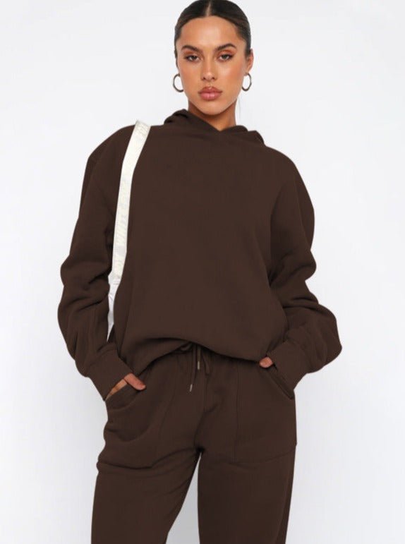 Loungewear Set for Women – Oversized Hoodie and Jogger Pants for Casual Comfort