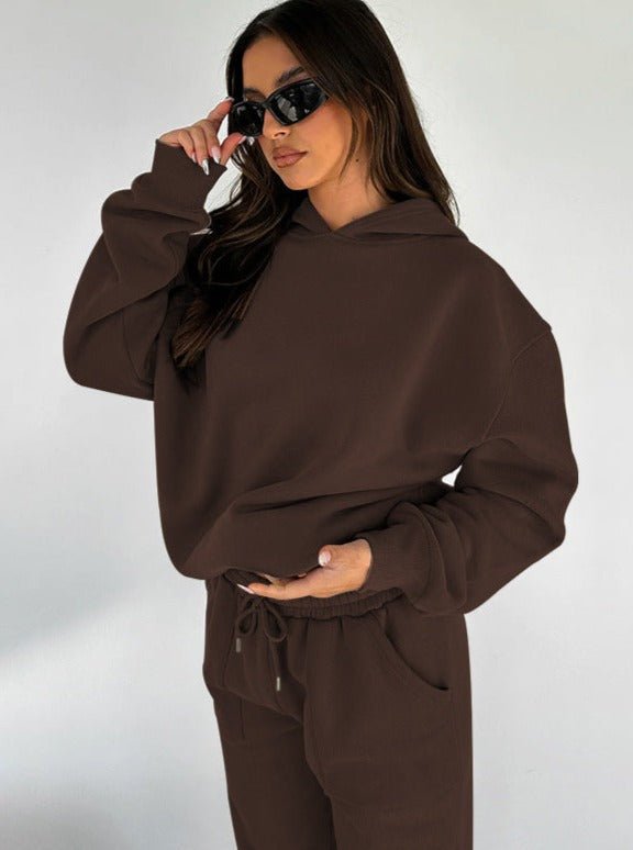 Loungewear Set for Women – Oversized Hoodie and Jogger Pants for Casual Comfort