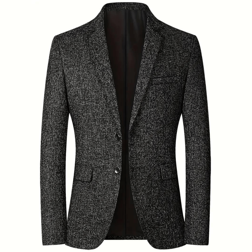 Men's Blazer Jacket - Modern Tailored Design for Office and Casual Occasions
