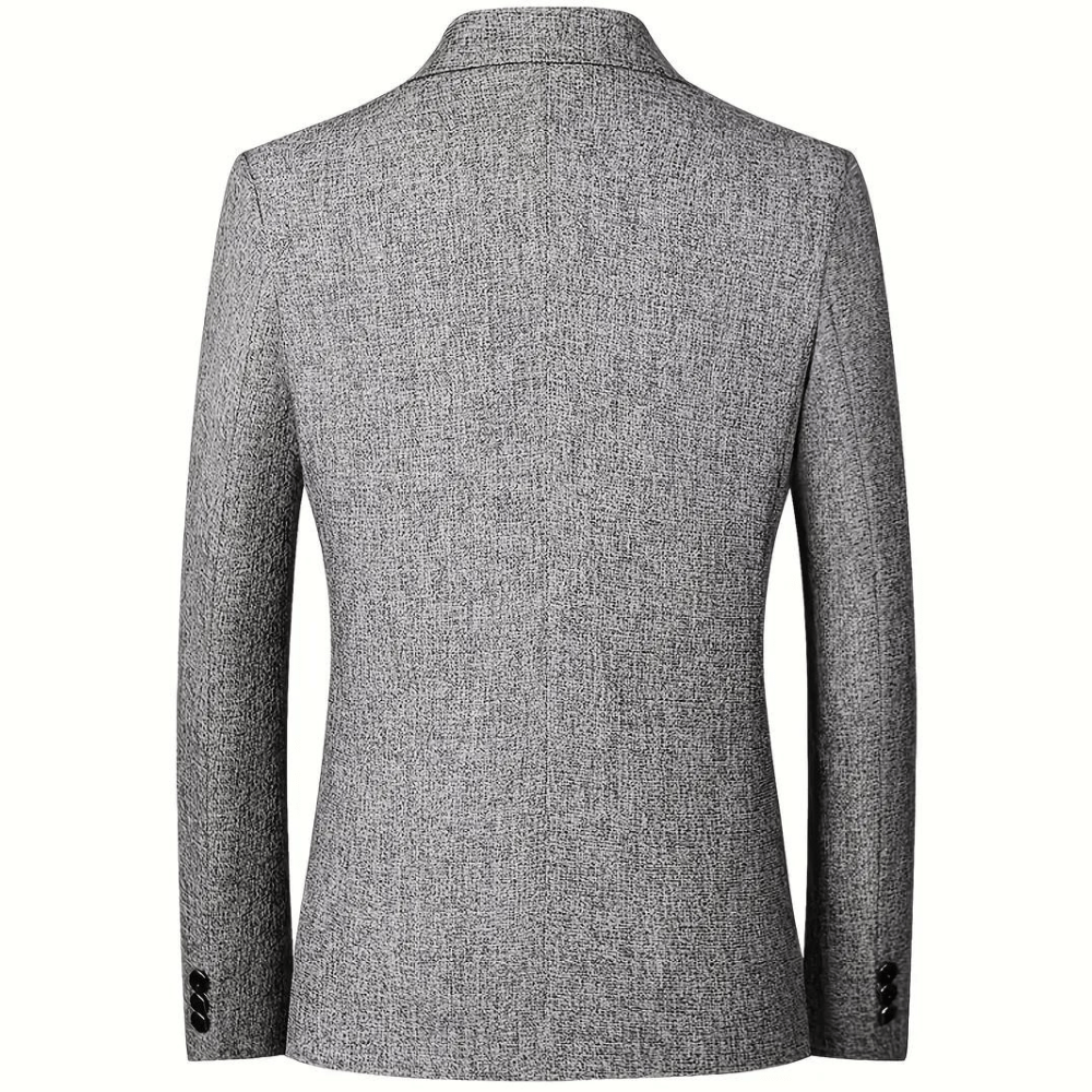 Men's Blazer Jacket - Modern Tailored Design for Office and Casual Occasions