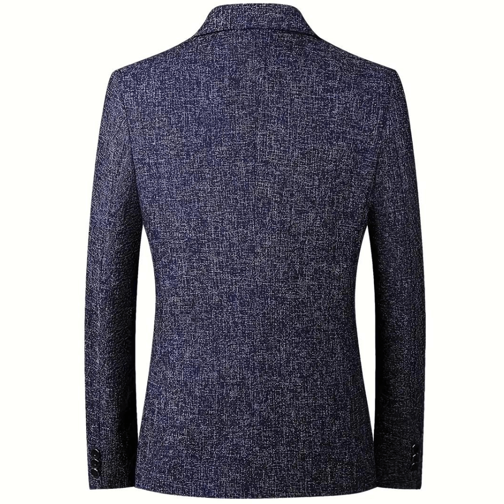 Men's Blazer Jacket - Modern Tailored Design for Office and Casual Occasions