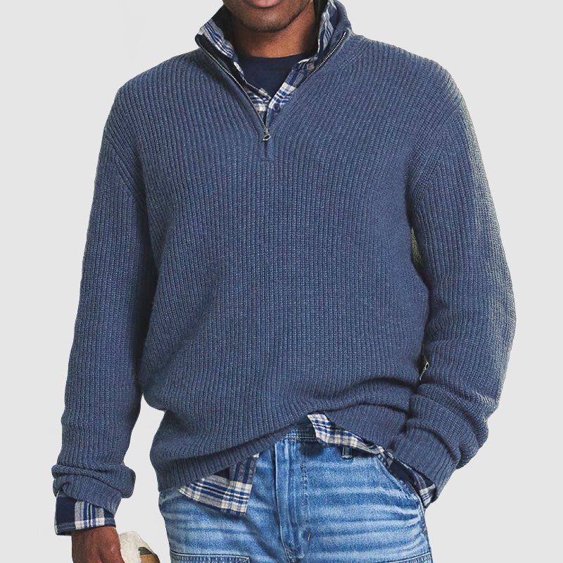 Men's Cardigan Sweater Casual Knit for Autumn Winter Style