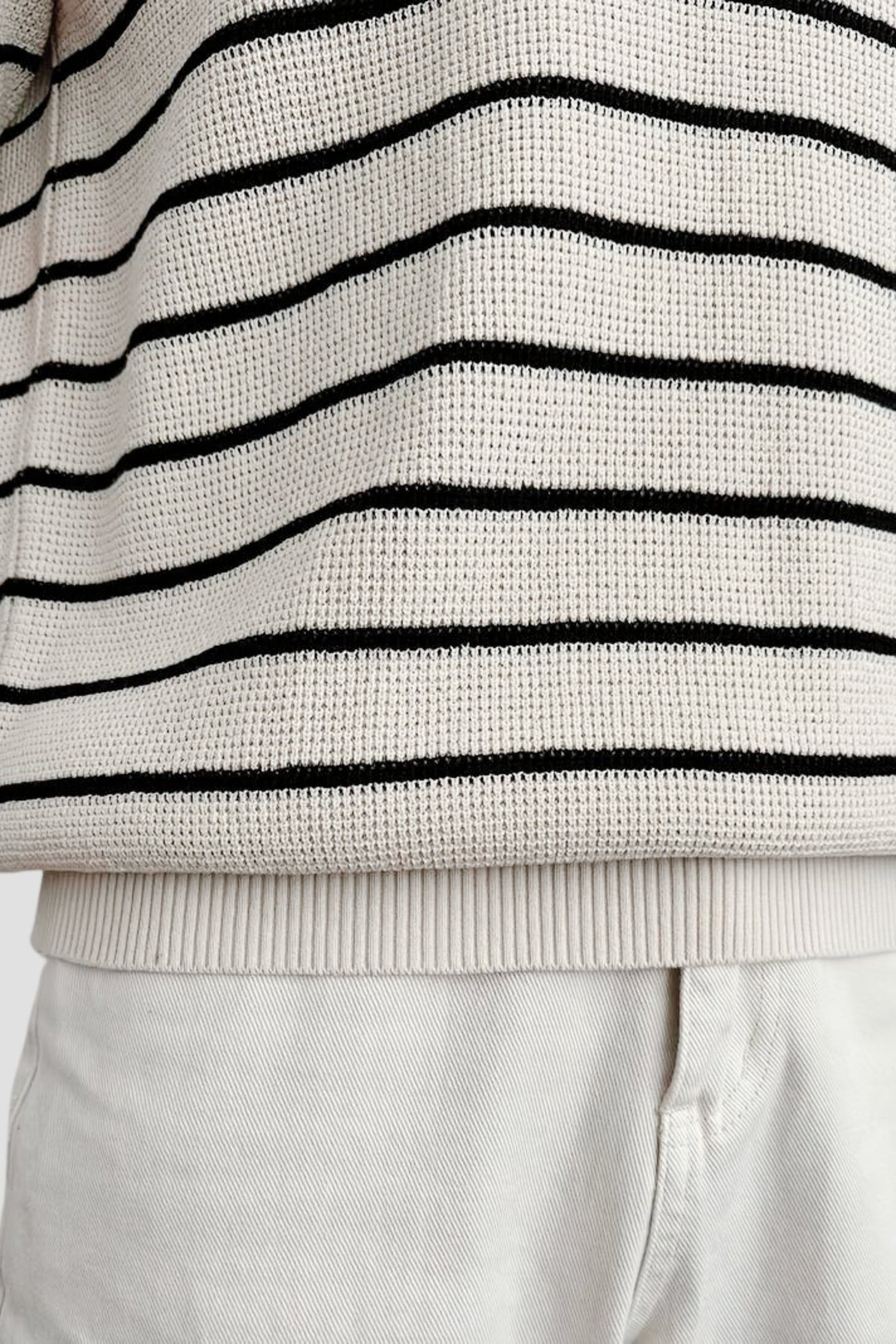 Men's Polo Shirt - Classic Striped Short Sleeve for Casual and Business Wear