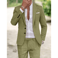 Men's Suit Two-Piece Set for Work - Comfortable Fit, Versatile Style