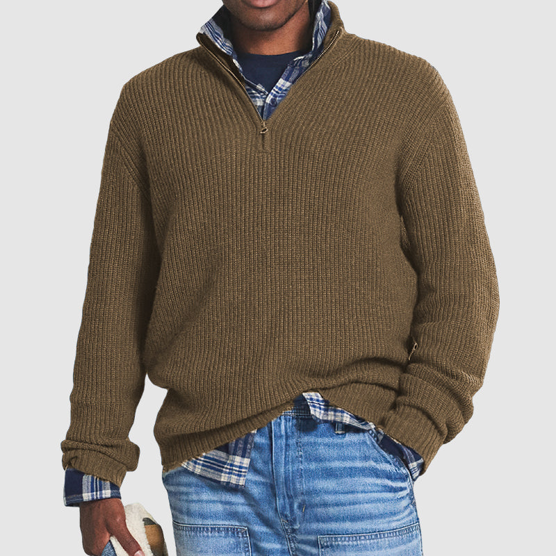 Men's Cardigan Sweater Casual Knit for Autumn Winter Style 3