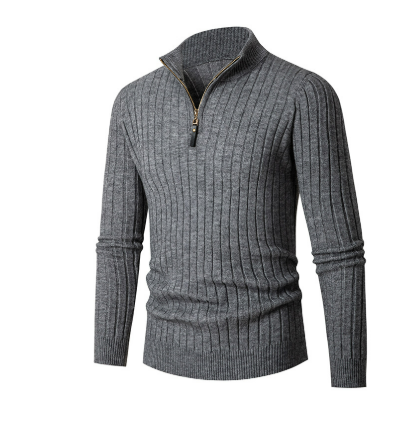 Men's Half-Zip Sweater Stylish Comfort for Casual and Office Wear 0