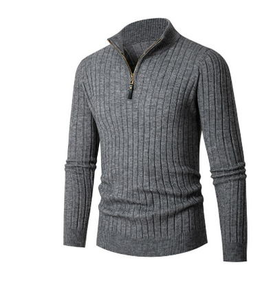 Men's Half-Zip Sweater Stylish Comfort for Casual and Office Wear 0
