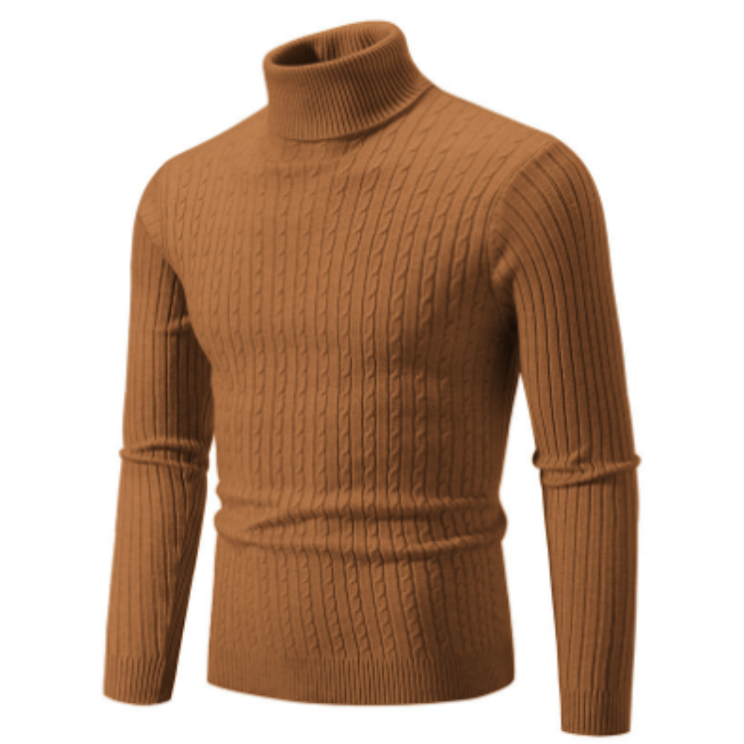 Men's Sweater Turtleneck Classic Winter Style 1