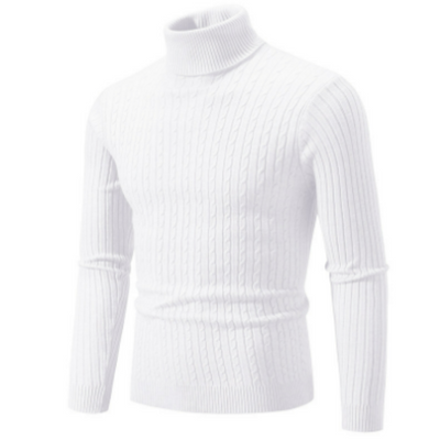 Men's Sweater Turtleneck Classic Winter Style 3