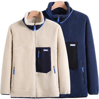 Outdoor Fleece Jacket – Windproof and Warm for Cold Weather Activities