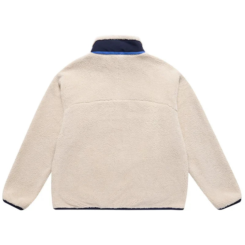 Outdoor Fleece Jacket – Windproof and Warm for Cold Weather Activities