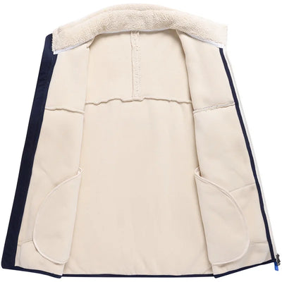 Outdoor Fleece Jacket – Windproof and Warm for Cold Weather Activities