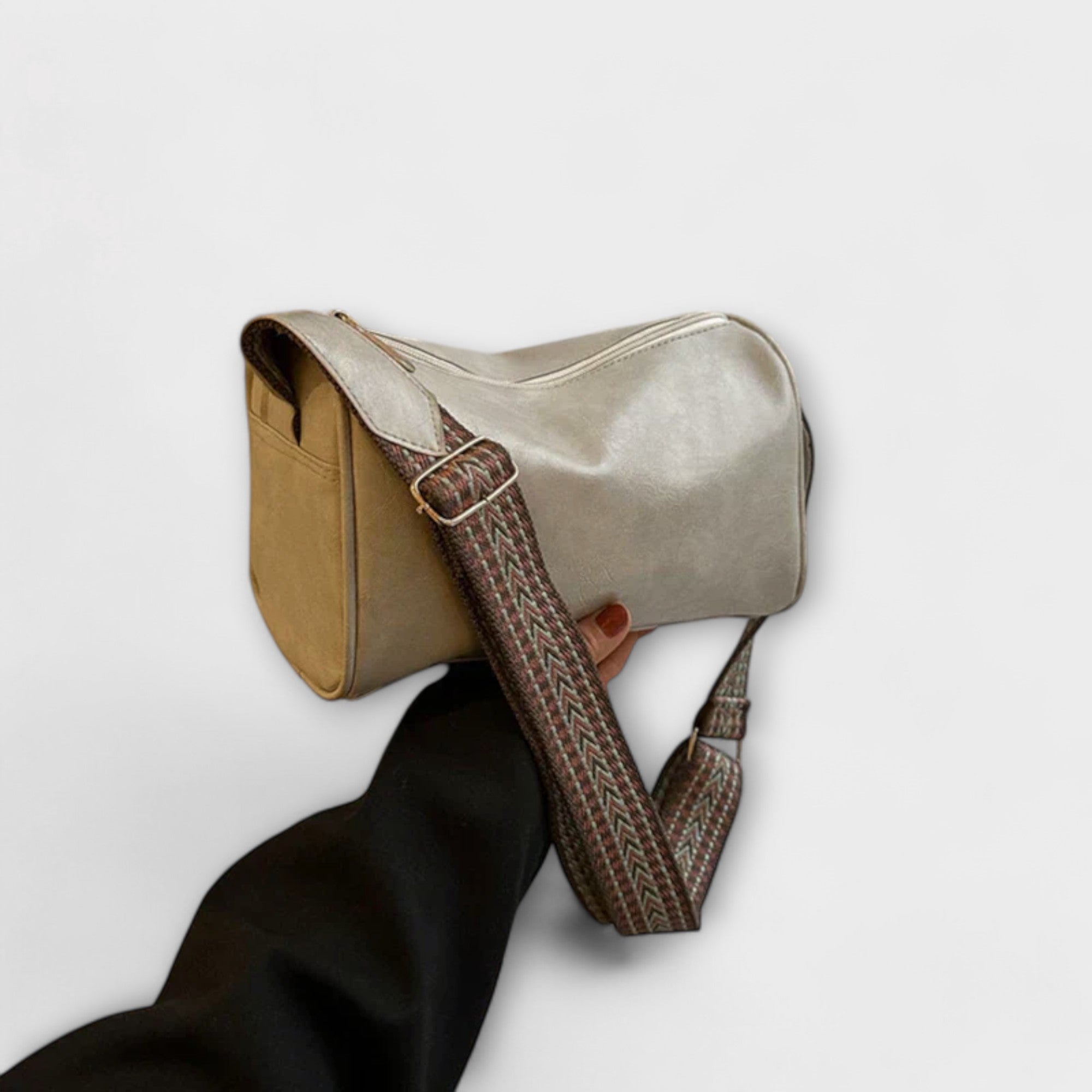 Crossbody Structured Woven Bag Casual for Women