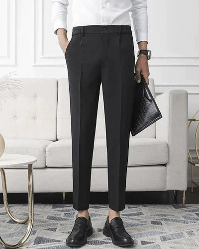 Slim Fit Business Pants for Men – Tailored Style for Office and Formal Occasions
