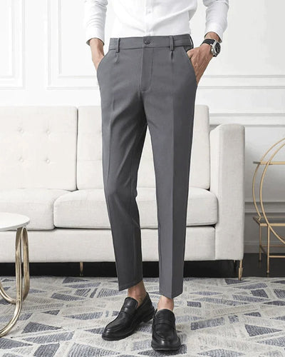 Slim Fit Business Pants for Men – Tailored Style for Office and Formal Occasions