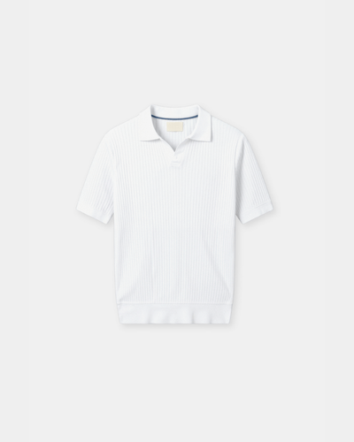 Slim Fit Polo Shirt for Men with Open Collar – Modern Casual Style