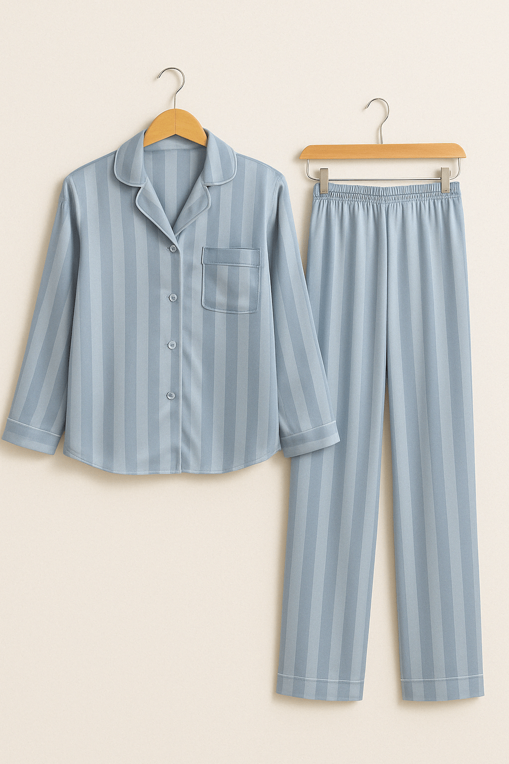 Striped Pajama Set for Women – Casual and Comfortable Nightwear