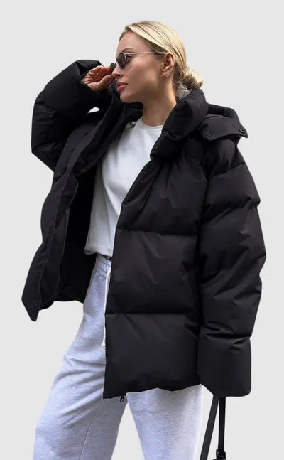 Women's Buffer Jacket for Winter with Modern Heat Design – Stylish and Versatile Outerwear