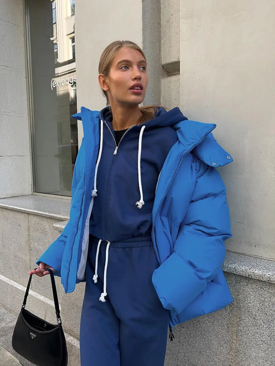 Women's Buffer Jacket for Winter with Modern Heat Design – Stylish and Versatile Outerwear