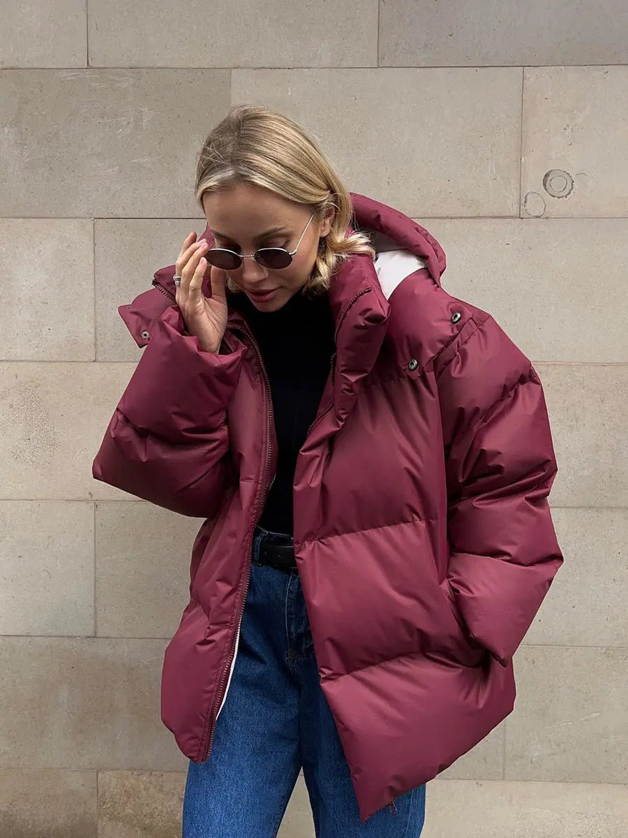 Women's Buffer Jacket for Winter with Modern Heat Design – Stylish and Versatile Outerwear