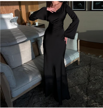 Women's Maxi Dress Long Sleeve Elegant Formal Dress for Weddings 1
