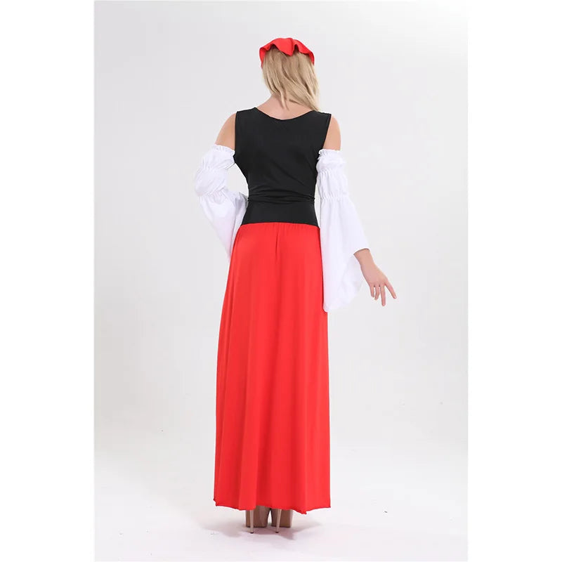 Women's Plus Size Oktoberfest Dirndl Costume Dress 1