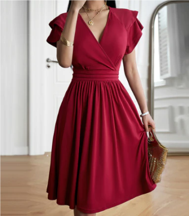 Women's Summer Maxi Dress Elegant Flowing A-Line for All Occasions 2