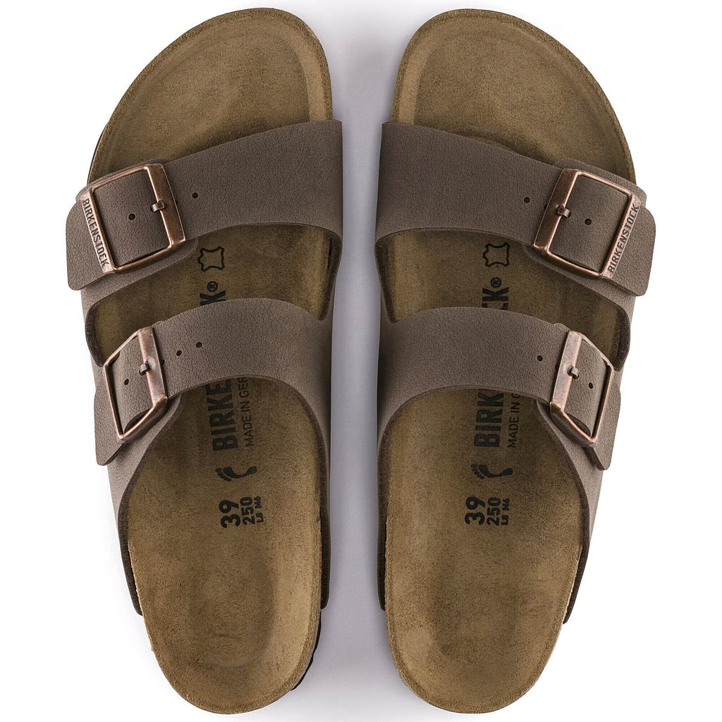 Birkenstock Arizona Birko-Flor Nubuck - Mocha