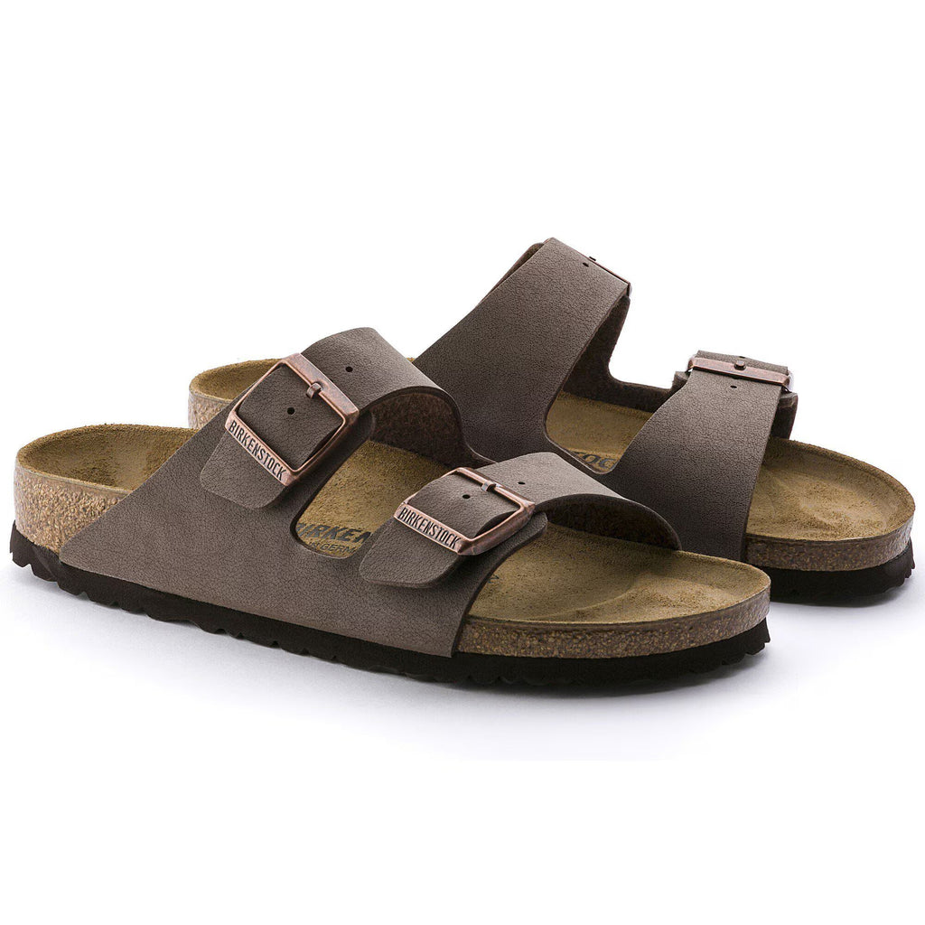 Birkenstock Arizona Birko-Flor Nubuck - Mocha